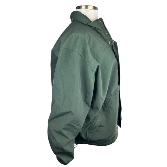*Flawed Carhartt Jacket Shoreline Waterproof Breathable Green 2XL *Missing Hood - Picture 7 of 16